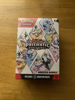 Pokemon TCG Prismatic Evolutions Booster Bundle Factory Sealed - Image 1
