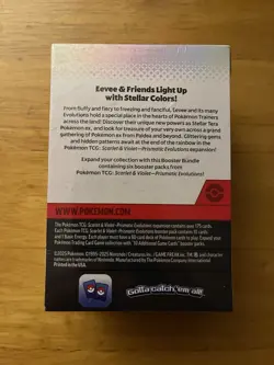 Pokemon TCG Prismatic Evolutions Booster Bundle Factory Sealed - Image 3