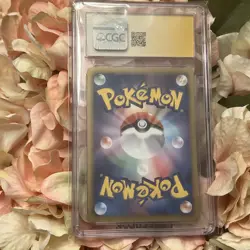 Pokemon CGC AUTH AUTO 10 Holo Yoshinobu Saito Lightning Energy Sketch - Image 2