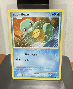 Squirtle 96/127 Pokemon TCG Platinum Base Set Common Lightly Played LP - Image 1