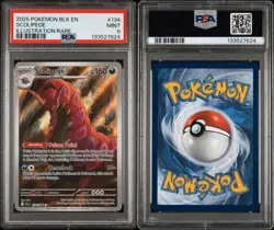 2025 POKEMON BLK EN-BLACK BOLT ILLUSTRATION RARE #134 SCOLIPEDE PSA 9 - Image 3