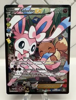 Pokemon TCG Sylveon EX RC32-32 Generations Ultra Rare Full Art Holo 170 (Read) - Image 1