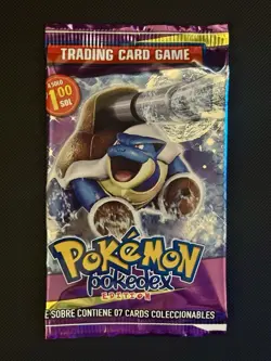 Pokemon - Pokedex Edition - Peru 2020 (Spanish) - 1x Sealed Pack - (Blastoise) - Image 1