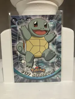 Topps 2000 Pokemon Squirtle #07 TV Animation Edition - Image 1
