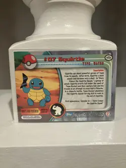 Topps 2000 Pokemon Squirtle #07 TV Animation Edition - Image 2