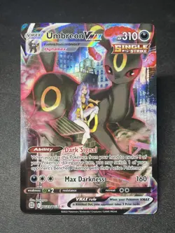 Pokemon TCG Umbreon VMAX TG23/TG30 Brilliant Stars Trainer Gallery NM Condition - Image 1