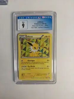 Pokemon English Jolteon BW91 2013 Black Star Promos -Cosmos Holo CGC 9 - Image 1