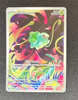 Pokemon BULBASAUR 133/132 - Mega Evolution - ILLUSTRATION RARE - MINT - Image 1