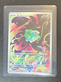 Pokemon BULBASAUR 133/132 - Mega Evolution - ILLUSTRATION RARE - MINT - Image 3