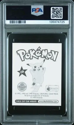 1999 MERLIN POKEMON #146 MOLTRES PSA 10 - Image 2