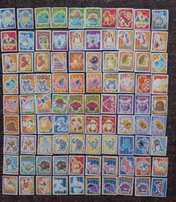 Lot 221 Cartes Pokemon Merlin 1999 Vintage Charizard Pikachu + Doubles - Image 1