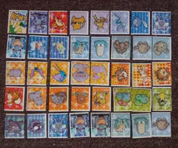 Lot 221 Cartes Pokemon Merlin 1999 Vintage Charizard Pikachu + Doubles - Image 3