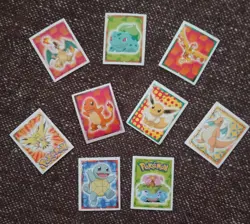 Lot 221 Cartes Pokemon Merlin 1999 Vintage Charizard Pikachu + Doubles - Image 4