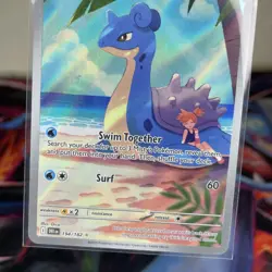 NM-Mint Misty's Lapras - 194/182 - Illustration Rare Pokemon Destined Rivals - Image 2