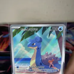 NM-Mint Misty's Lapras - 194/182 - Illustration Rare Pokemon Destined Rivals - Image 3