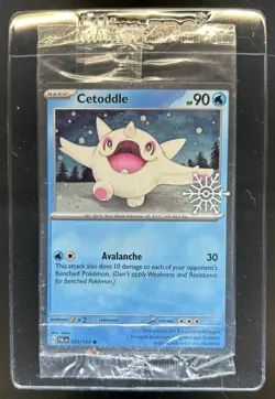 2023 Pokemon SV Paldea Evolved Cetoddle Promo #053/193 - Image 1