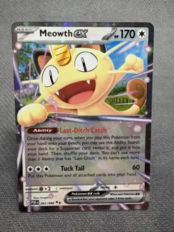 Pokemon TCG - Perfect Order - Meowth Ex 062/088 - Image 1