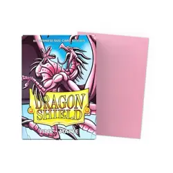 Dragon Shield 60CT Japanese Matte Sleeves - Pink - YuGiOh TCG - Image 1