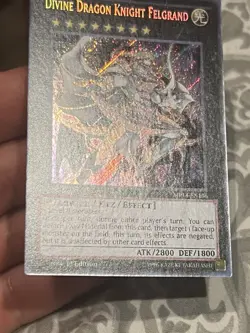 Yugioh! Divine Dragon Knight Felgrand - MP14-EN166 - Secret Rare - 1st Ed - (NM) - Image 3