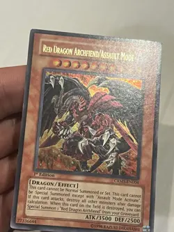 Yu-Gi-Oh Red Dragon Archfiend/Assault Mode ​(CRMS-EN004) Ultra Rare - Image 3