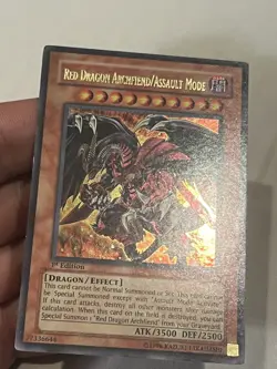 Yu-Gi-Oh Red Dragon Archfiend/Assault Mode ​(CRMS-EN004) Ultra Rare - Image 4