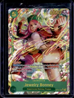 2025 One Piece Legacy of the Master Jewelry Bonney Alternate Art #OP12-118 - Image 1