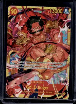 2024 One Piece Emperors in the New World Gol.D.Roger Secret Rare #OP09-118 - Image 1