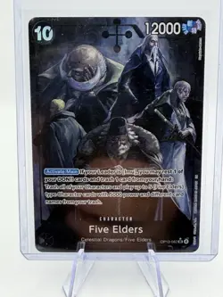 Five Elders OP13-082 SR Alt Art Carrying on His Will One Piece TCG English - Image 1