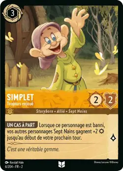 Lorcana - Simplet - Always Playful - MINT/NMINT - FR - FOIL - Image 1