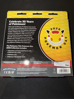Pokemon Day 2026 TCG Sealed Box Pikachu Promo Card + Coin | Brand New 🔥🔥🔥 - Image 2