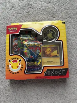 Pokemon Day 2026 TCG Sealed Box Pikachu Promo Card + Coin | Brand New - Image 1