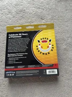 Pokemon Day 2026 TCG Sealed Box Pikachu Promo Card + Coin | Brand New - Image 2