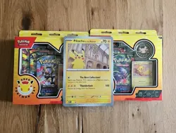 Pokemon TCG Pokemon Day Celebration 2026 Collection & Pikachu Promo Card Bundle - Image 1