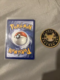 Pokemon TCG Pikachu Pokemon Day 2026 Promo Card & Pokemon Day Coin Mint - Image 4