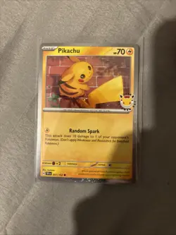 Pokemon TCG Pikachu Pokemon Day 2026 Promo Card & Pokemon Day Coin Mint - Image 2
