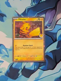 Pokemon TCG Pikachu Pokemon Day 2026 Promo 051/162 w/ Coin Card - Image 2
