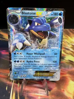 Pokemon TCG Blastoise EX 17/83 - LP Generations - Image 1
