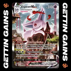 Espeon Vmax - 270/264 - Alternate Art - Fusion Strike - Pokemon Card - NM/M - Image 1