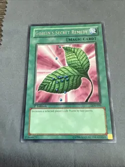 YuGiOh - GOBLIN'S SECRET REMEDY LOB-099 Asian -English - 1st Edition - Image 1