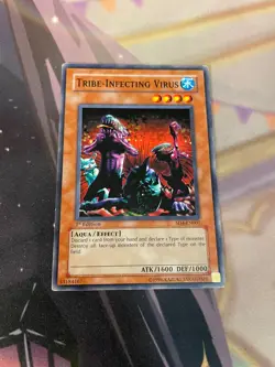 YUGIOH - TRIBE INFECTING VIRUS - COMMON - SD4 - 1ST ED - MP - Image 1
