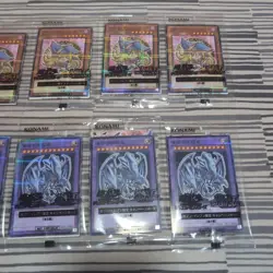 Yu-GI-OH Yugioh Dark Magician Girl Blue-Eyes Ultimate Dragon 10-piece set Promo - Image 3