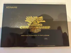 2025 YuGiOh World Championship Promo Cards Envelope Sealed NEW SEALED - Image 1