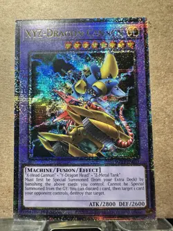 Yugioh - XYZ-Dragon Cannon (Alternate Art) - 1st Edition QCR NM - Free Holo Card - Image 1