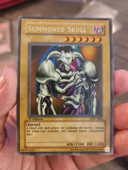 Yugioh Summoned Skull Ultra Rare 1st Edition NM MRD-003 Metal Raiders - Image 1