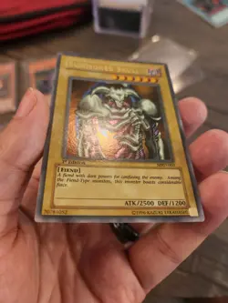 Yugioh Summoned Skull Ultra Rare 1st Edition NM MRD-003 Metal Raiders - Image 2