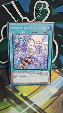 Floowandereeze and the Advent of Adventure MP23-EN032 Secret Rare 1st Yugioh! NM - Image 1
