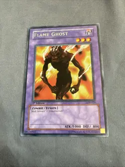 Yugioh Flame Ghost VLP LOB-029 1st Edition Asian- English - Image 1