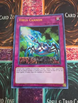 Yugioh Virus Cannon LCKC-EN056 Ultra Rare 1st Edition Near Mint - Image 1