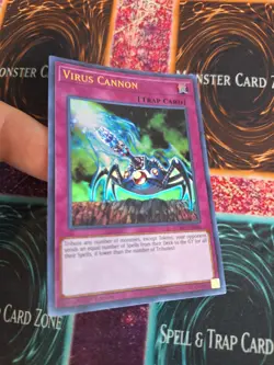 Yugioh Virus Cannon LCKC-EN056 Ultra Rare 1st Edition Near Mint - Image 2