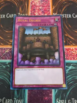 Yugioh Royal Decree DUDE-EN051 Ultra Rare 1st Edition Near Mint - Image 1